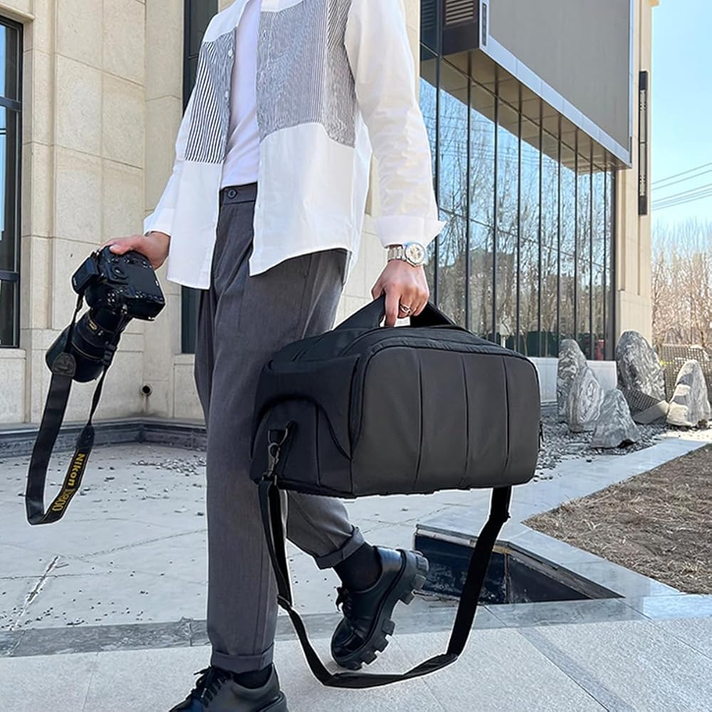 カメラバック超大型 楽天市場】カメラバッグ ショルダー 大容量 一眼レフ 大型 プロ